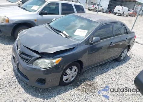 2012 Toyota Corolla L z USA, uszkodzony, nr VIN 2T1BU4EEXCC906367